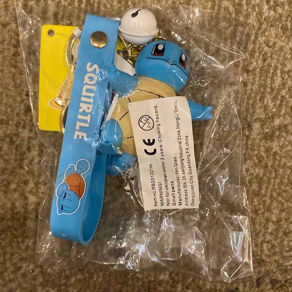 Official Pokémon Squirtle 🐢 Keyring